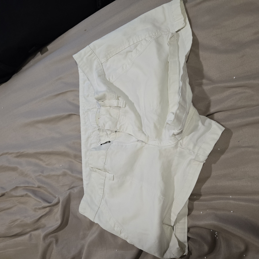 Arizona White Cargo Shorts